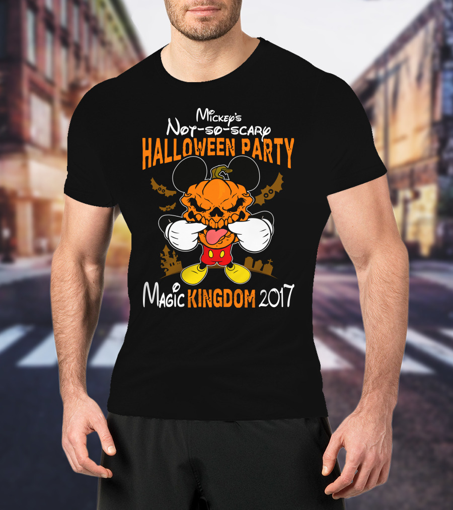 Mickey's Not-So-Scary Halloween Party Magic Kingdom 2017 T-Shirt