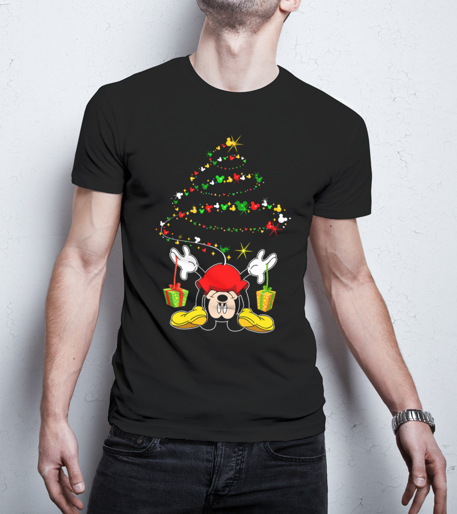 Merry Christmas 102 Holiday Cartoon Character Festive Tree T-Shirt