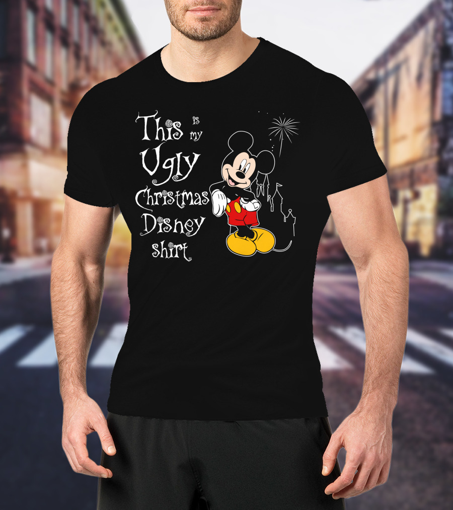 This Is My Ugly Christmas Disney T-Shirt