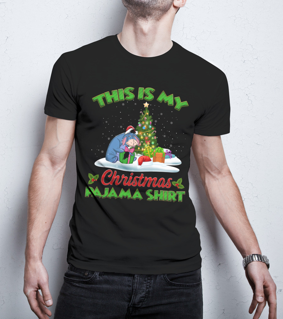 This Is My Christmas Pajama Shirt Eeyore T-Shirt