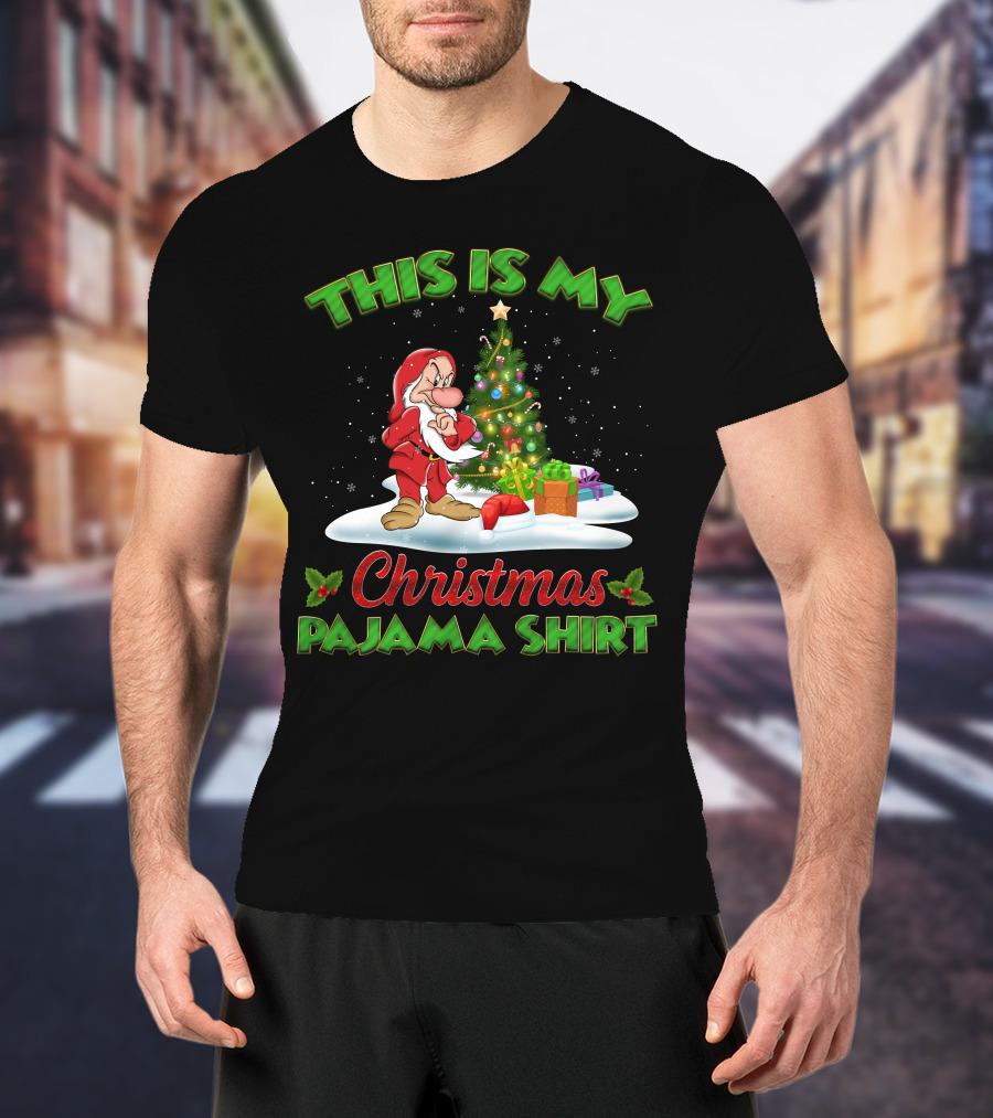 This Is My Grumpy Christmas Pajama T-Shirt