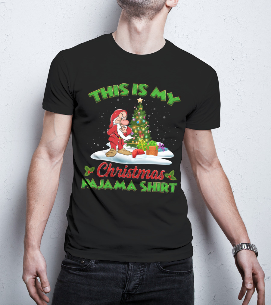 This Is My Grumpy Christmas Pajama T-Shirt