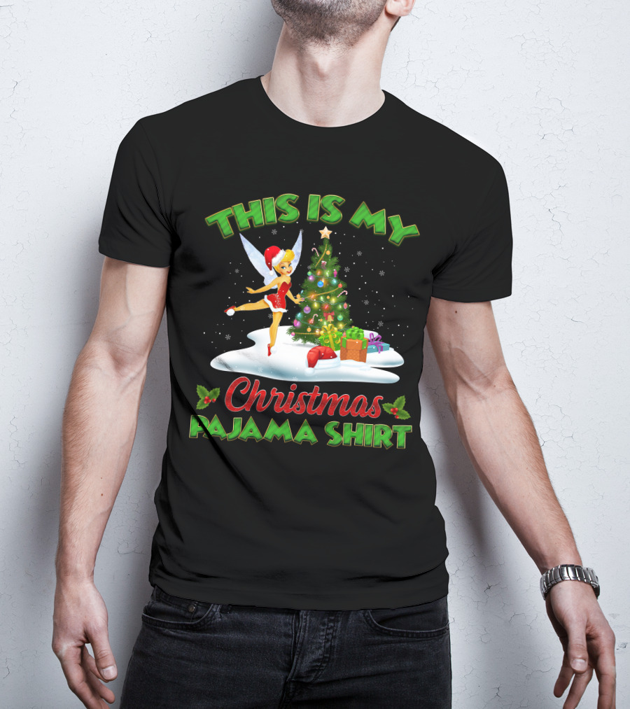 This Is My Christmas Pajama Shirt Tinker Bell T-Shirt