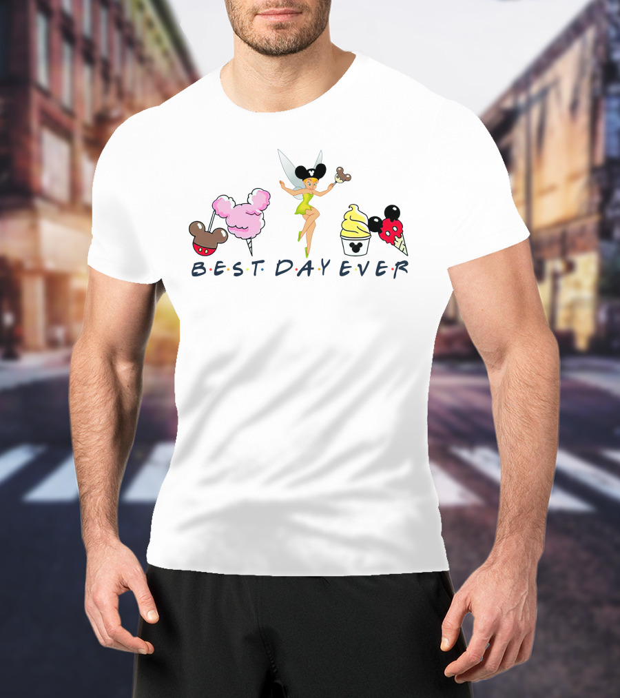 Best Day Ever Tinker Bell And Disney Treats T-Shirt