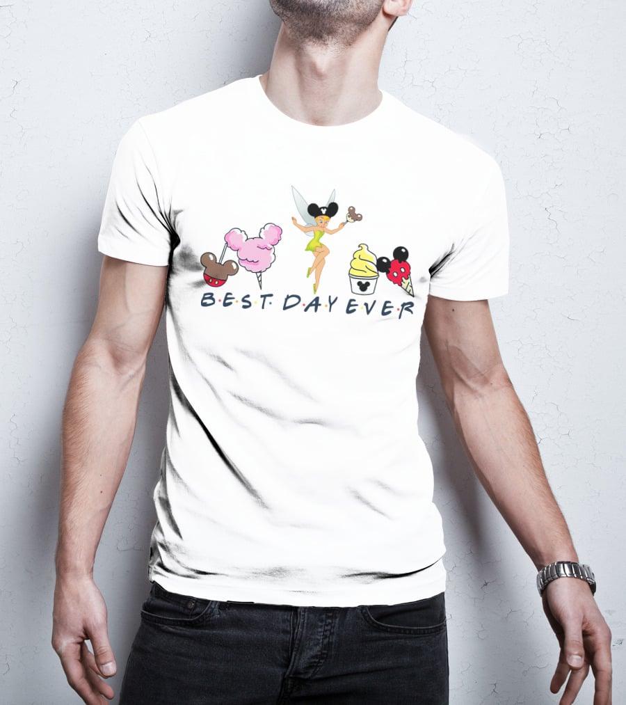 Best Day Ever Tinker Bell And Disney Treats T-Shirt