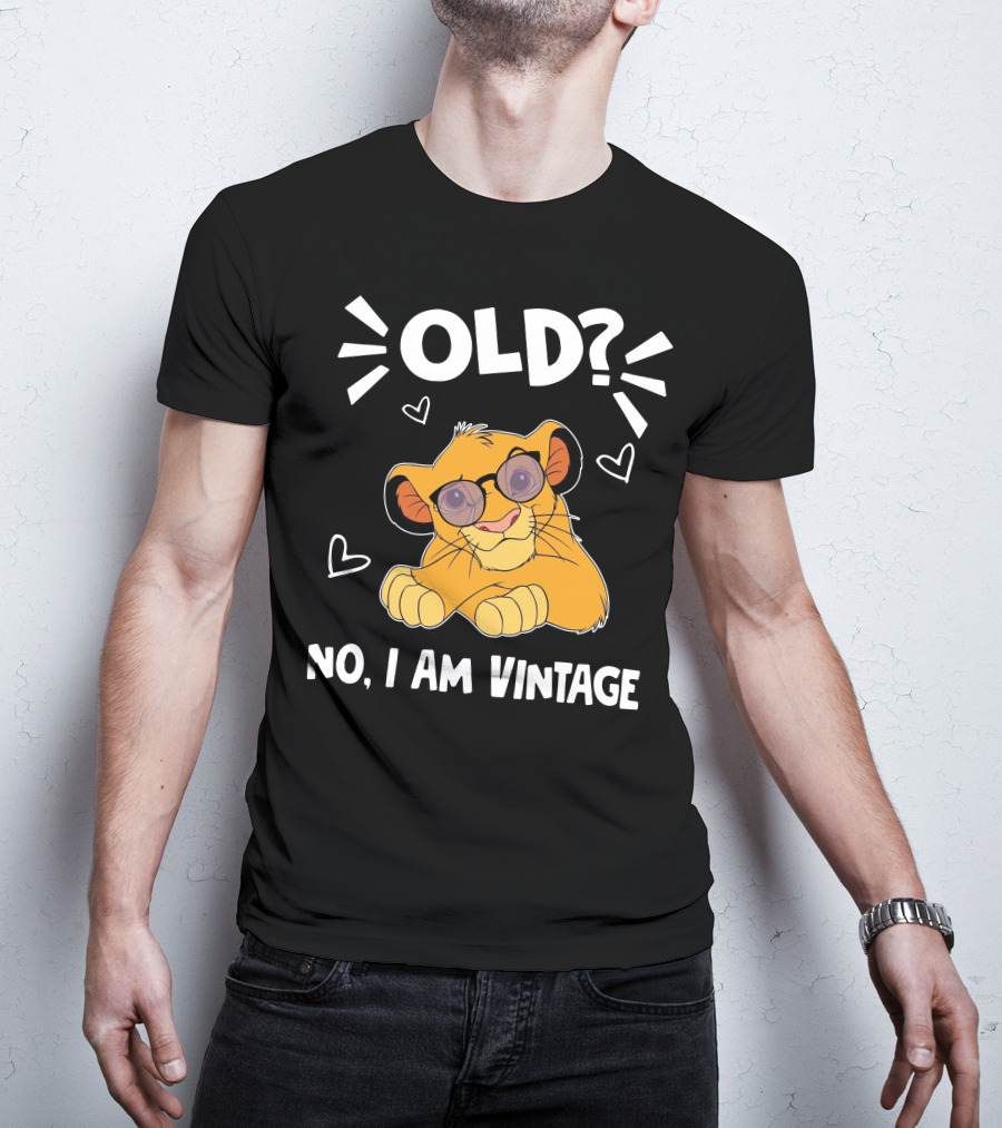 Simba Old No I Am Vintage T-Shirt
