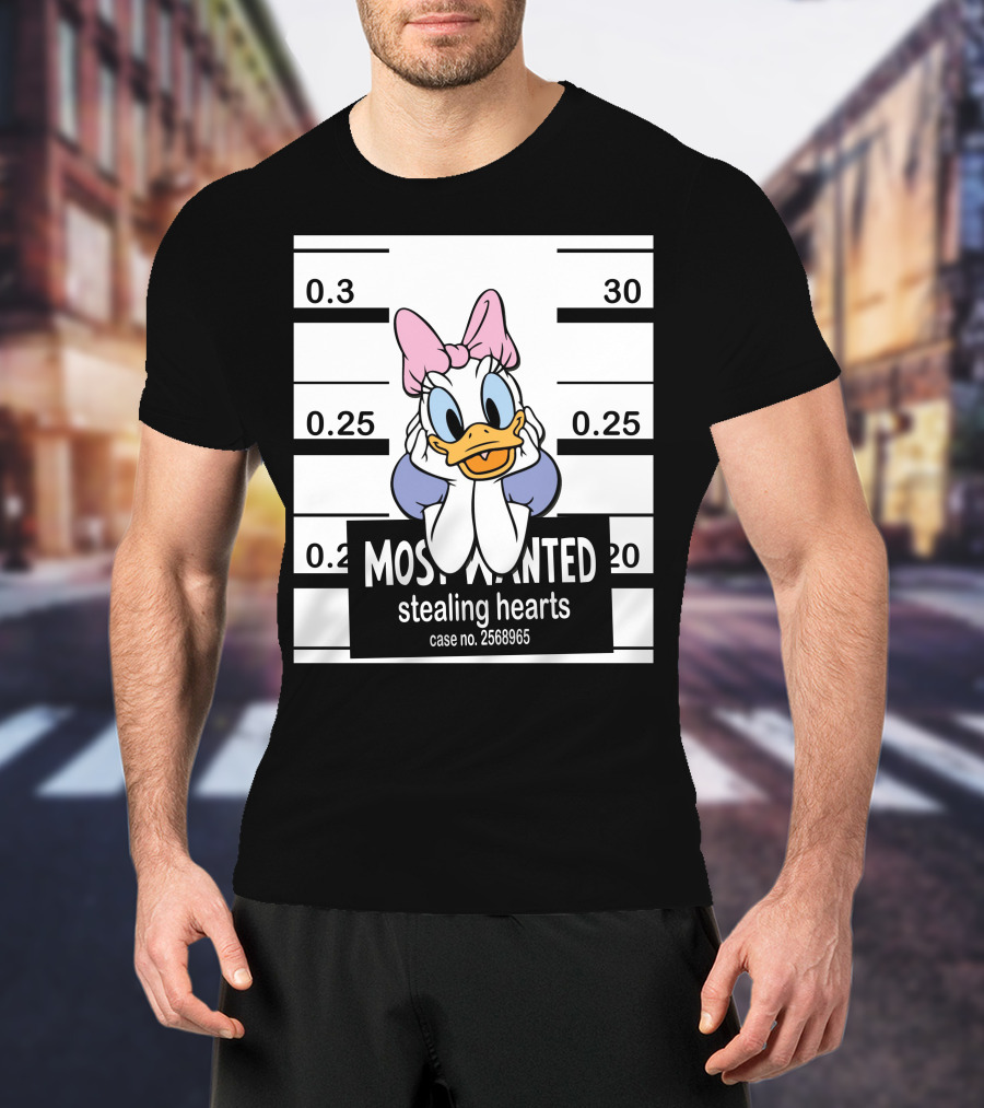 Daisy Most Wanted Stealing Hearts Case No. 2568965 T-Shirt
