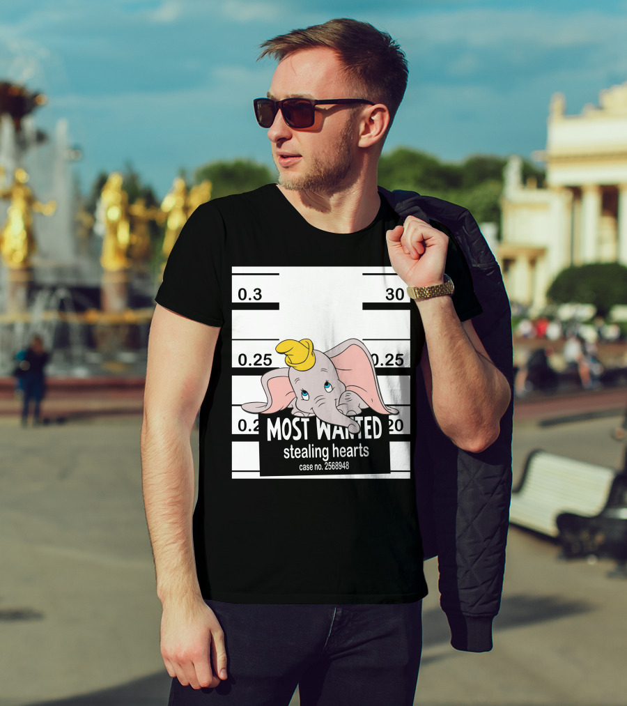 Dumbo Most Wanted Stealing Hearts Case No. 2568948 T-Shirt