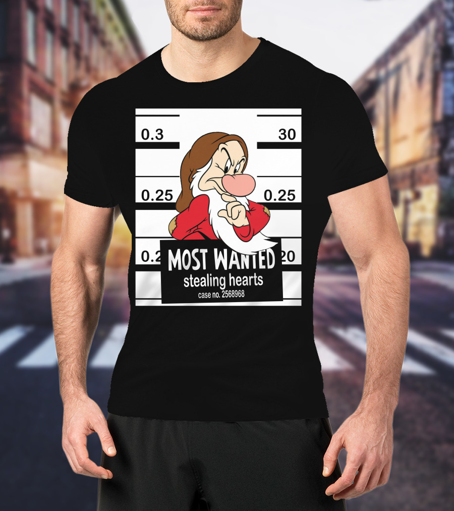Most Wanted Stealing Hearts Grumpy Case No. 2568968 T-Shirt