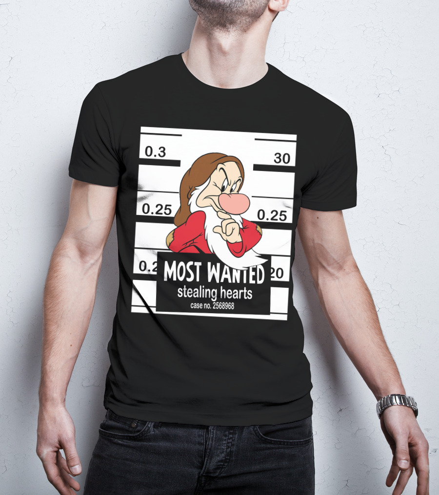 Most Wanted Stealing Hearts Grumpy Case No. 2568968 T-Shirt