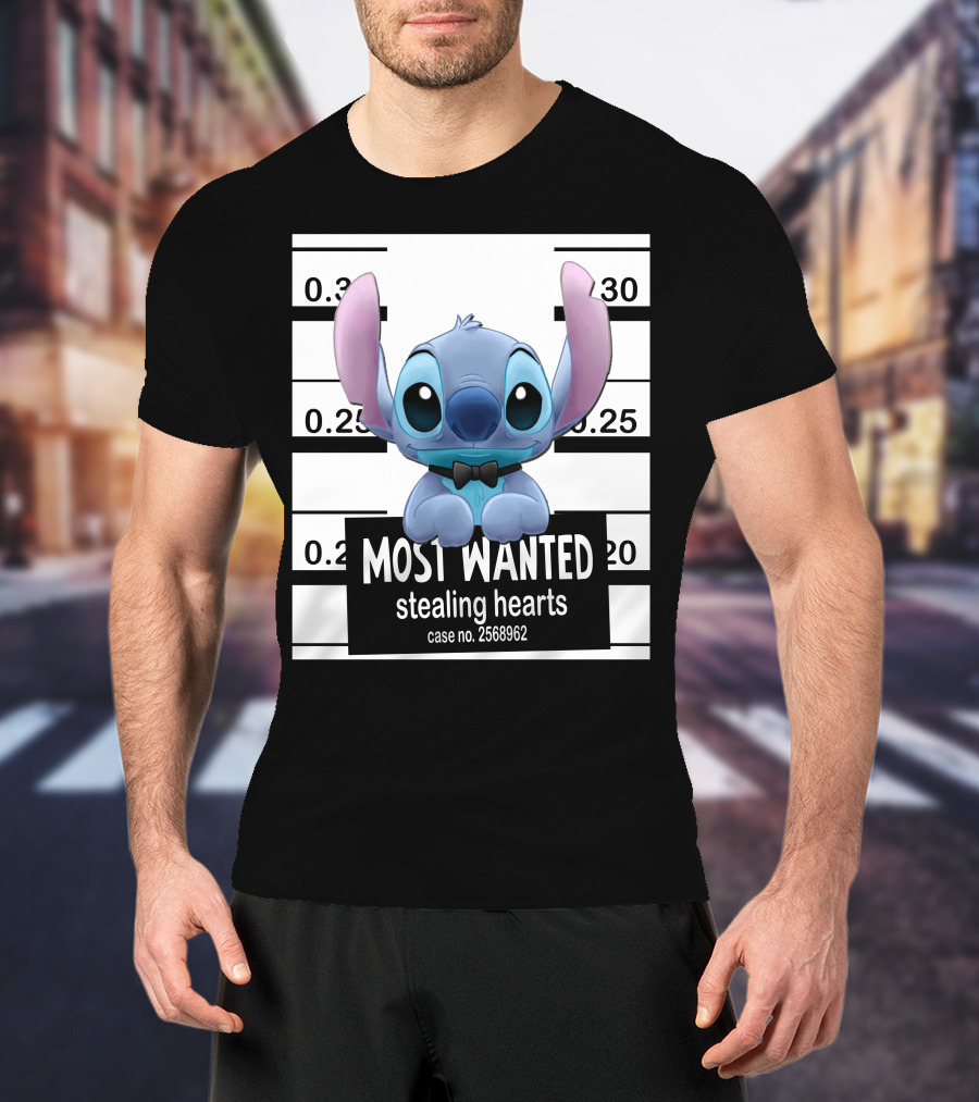 Most Wanted Stealing Hearts Alien Case No. 2568962 T-Shirt