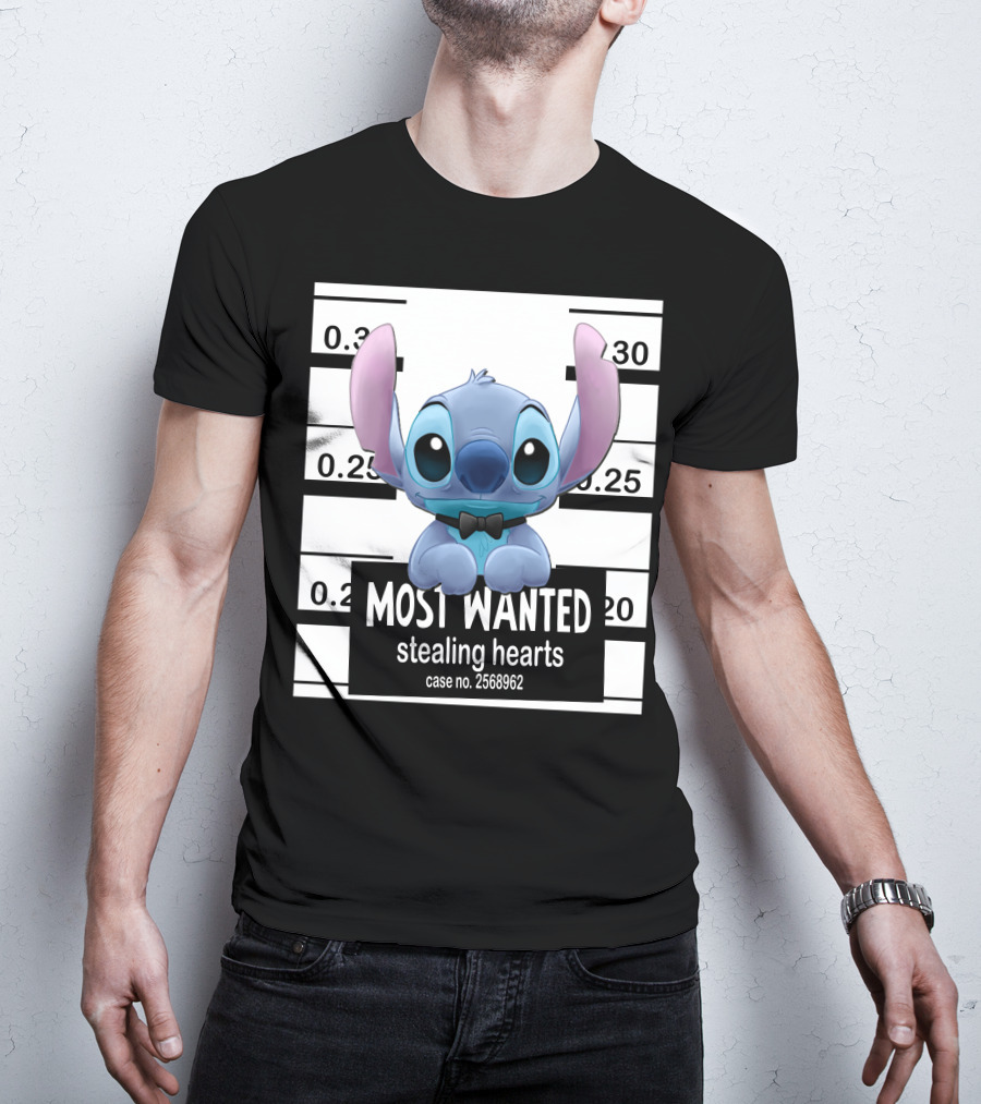 Most Wanted Stealing Hearts Alien Case No. 2568962 T-Shirt