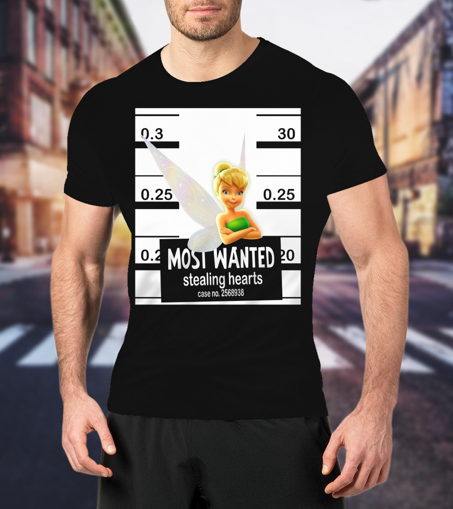 Most Wanted Stealing Hearts Tinker Bell Case No. 2568938 T-Shirt