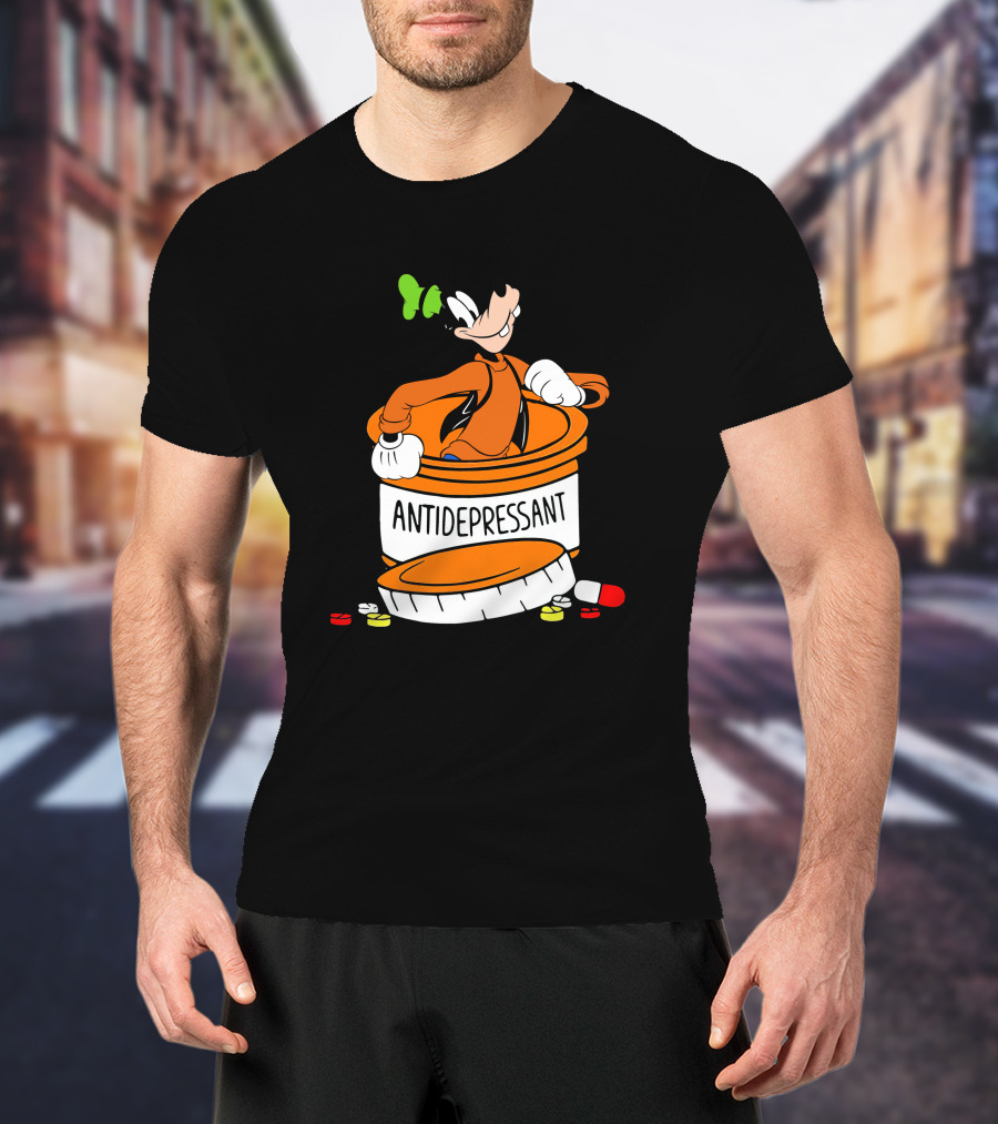 Goofy Antidepressant T-Shirt