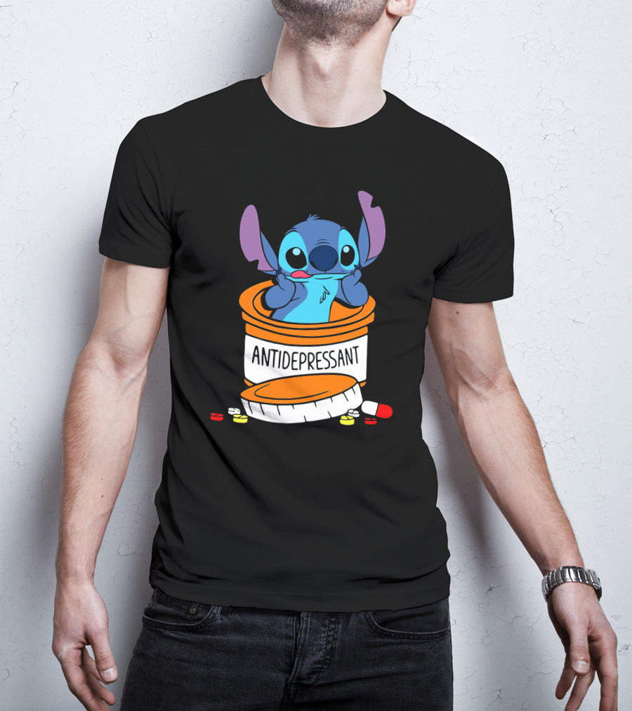 Stitch Antidepressant Rx T-Shirt
