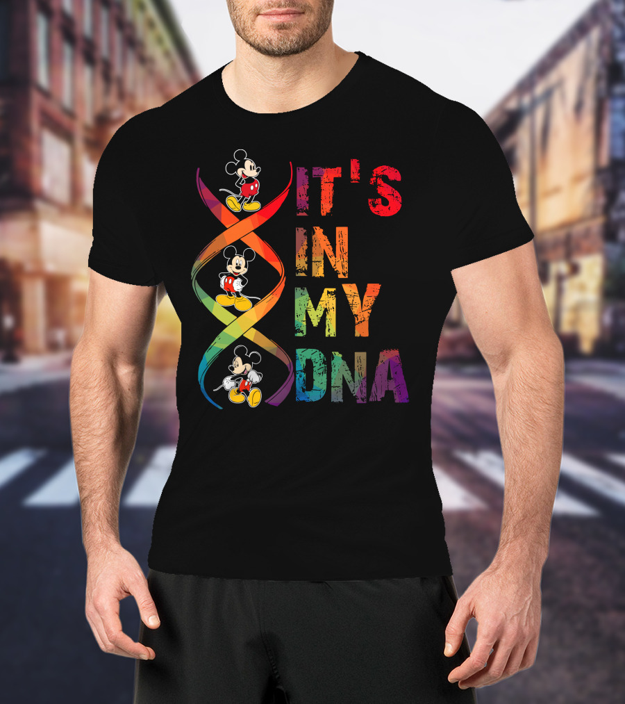 Mickey It's In My Dna T-Shirt