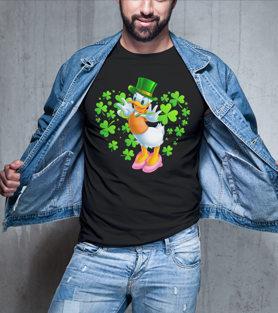Daisy Duck St. Patrick's Day Shamrock Celebration T-Shirt