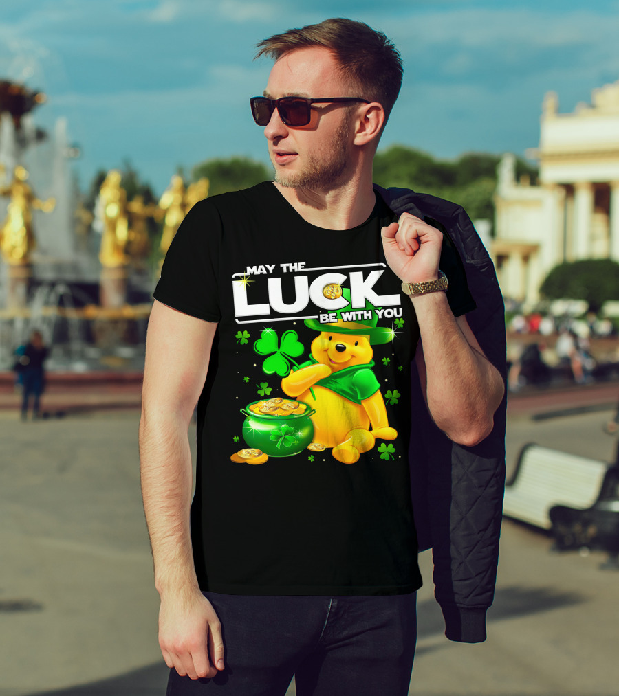 May The Luck Be With You Pooh T-Shirt