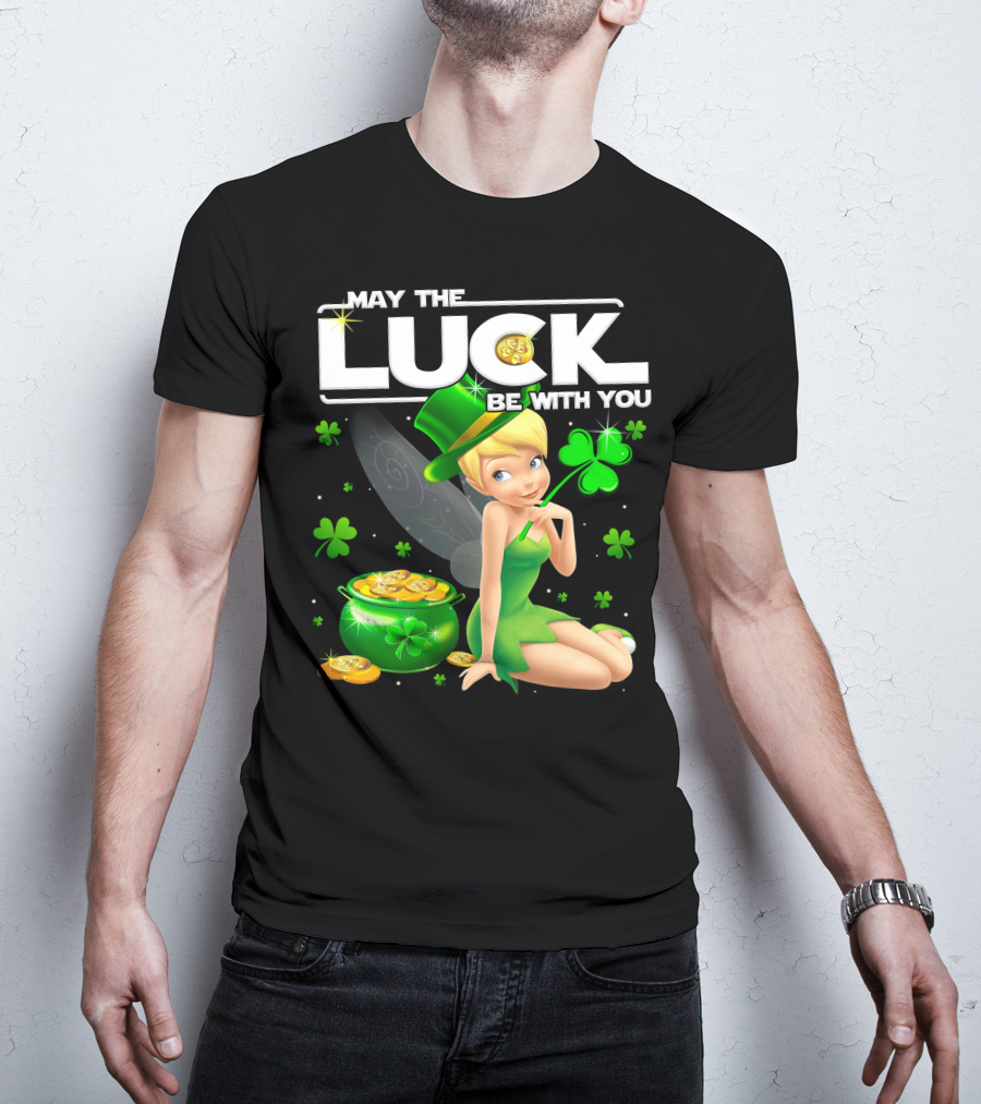 May The Luck Be With You Tinker Bell T-Shirt
