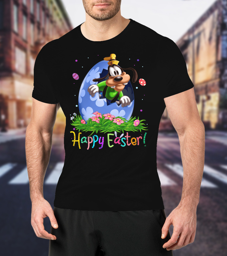 Happy Easter Goofy Egg Surprise T-Shirt