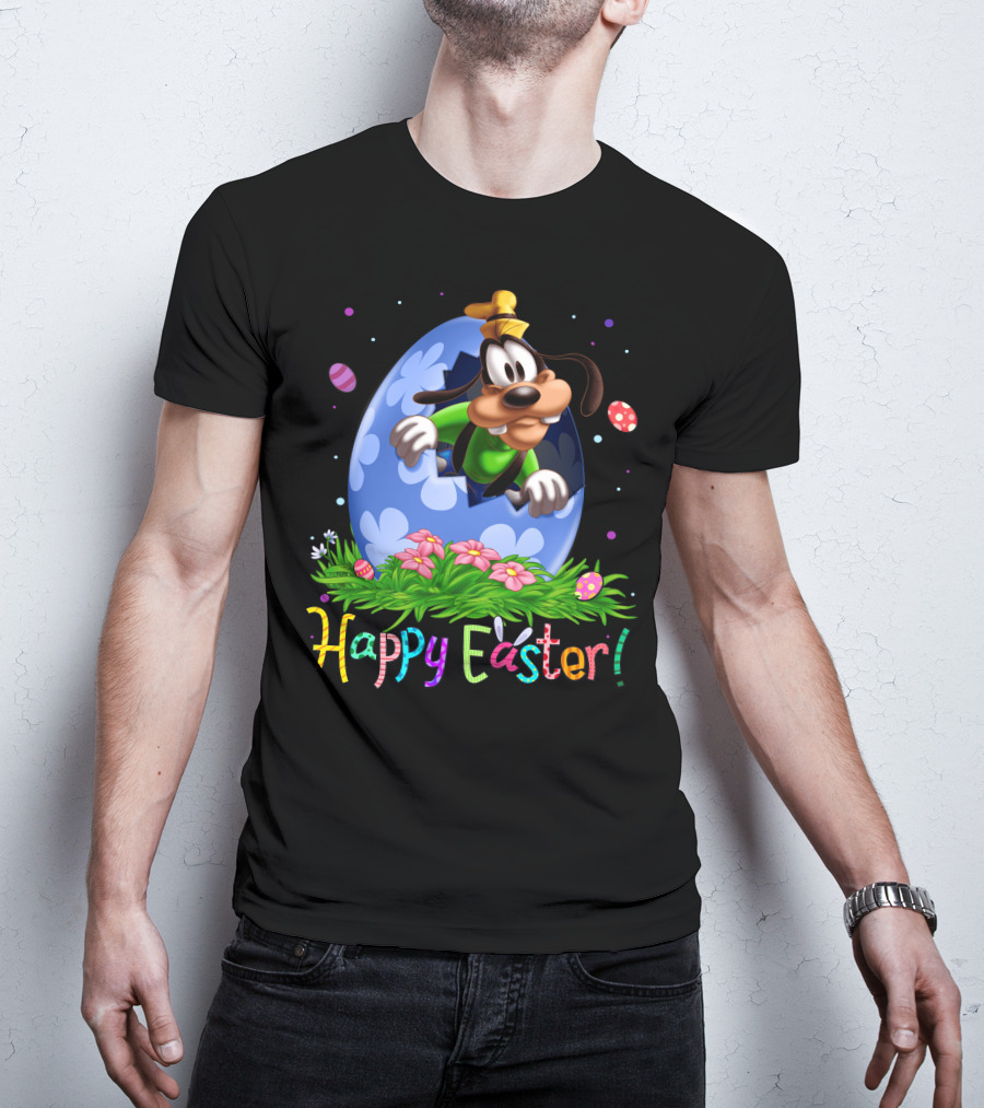 Happy Easter Goofy Egg Surprise T-Shirt