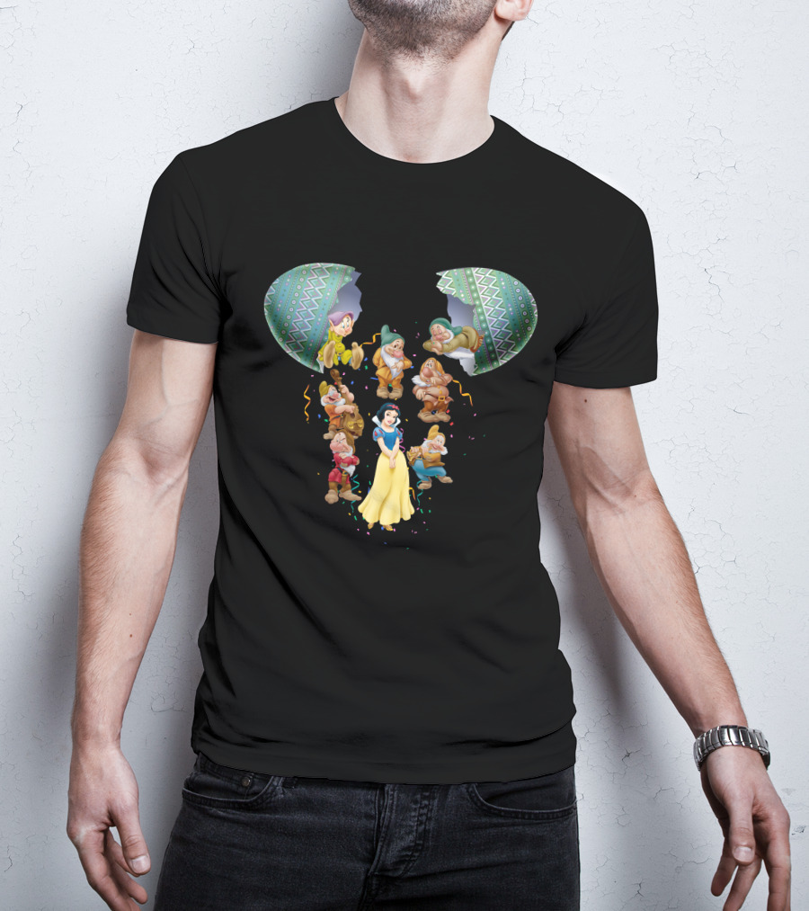 Snow White Seven Dwarfs Easter Egg Surprise T-Shirt