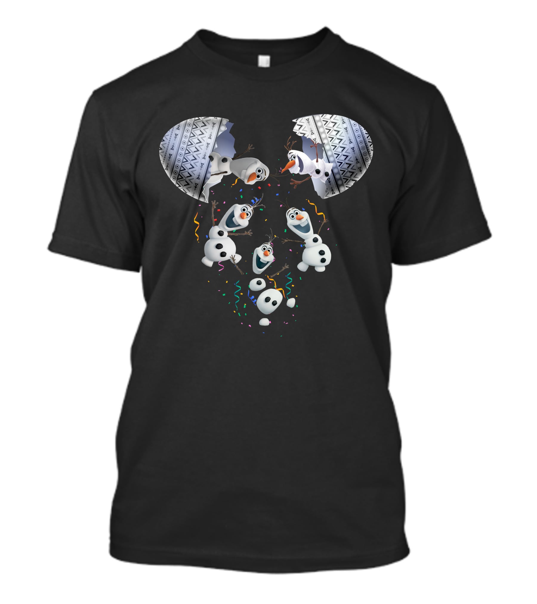 Frozen Olaf Disney Celebration Confetti T-Shirt
