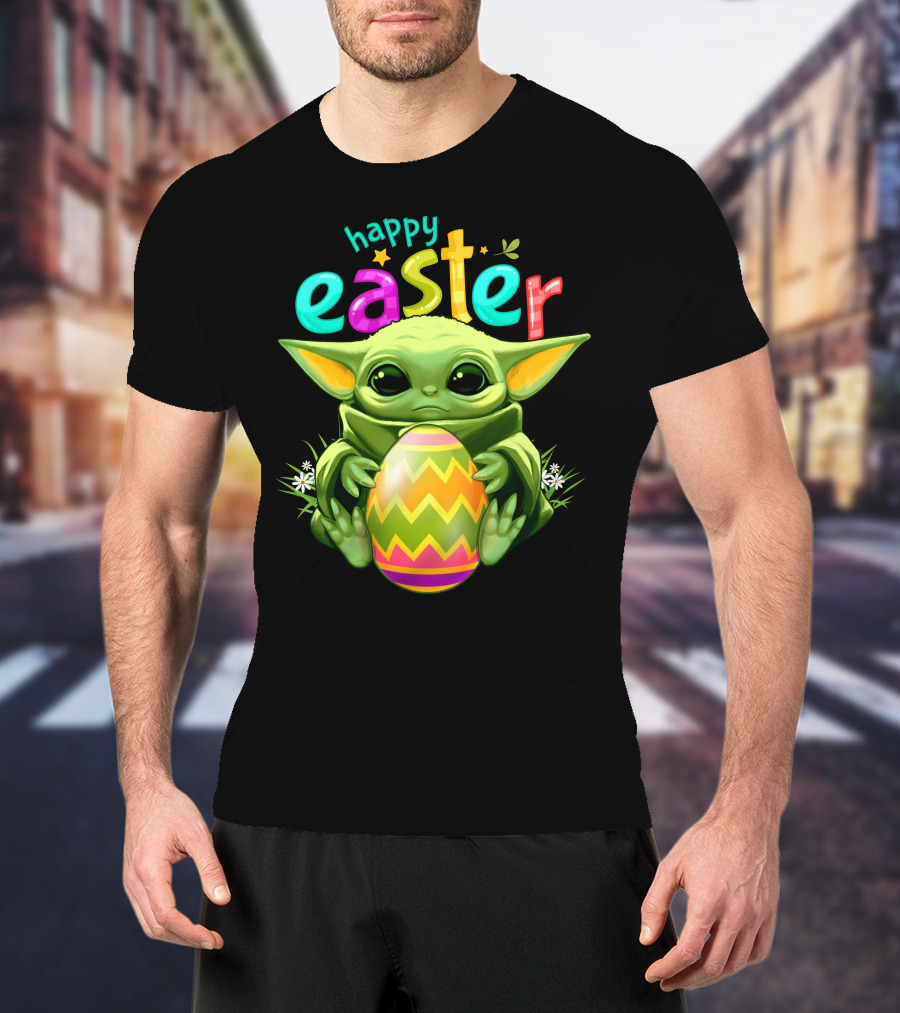 Happy Easter Baby Yoda T-Shirt