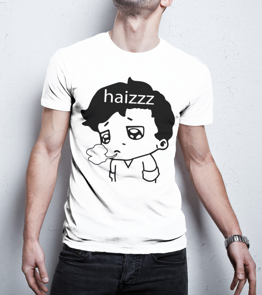 Haizzz Thổi Bong Bóng Buồn Dễ Thương T-Shirt