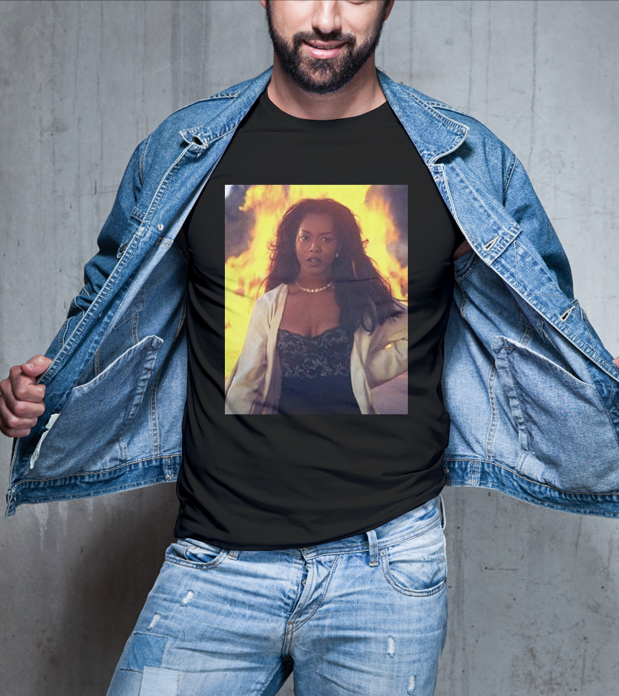 Waiting To Exhale Angela Bassett Fire Scene T-Shirt