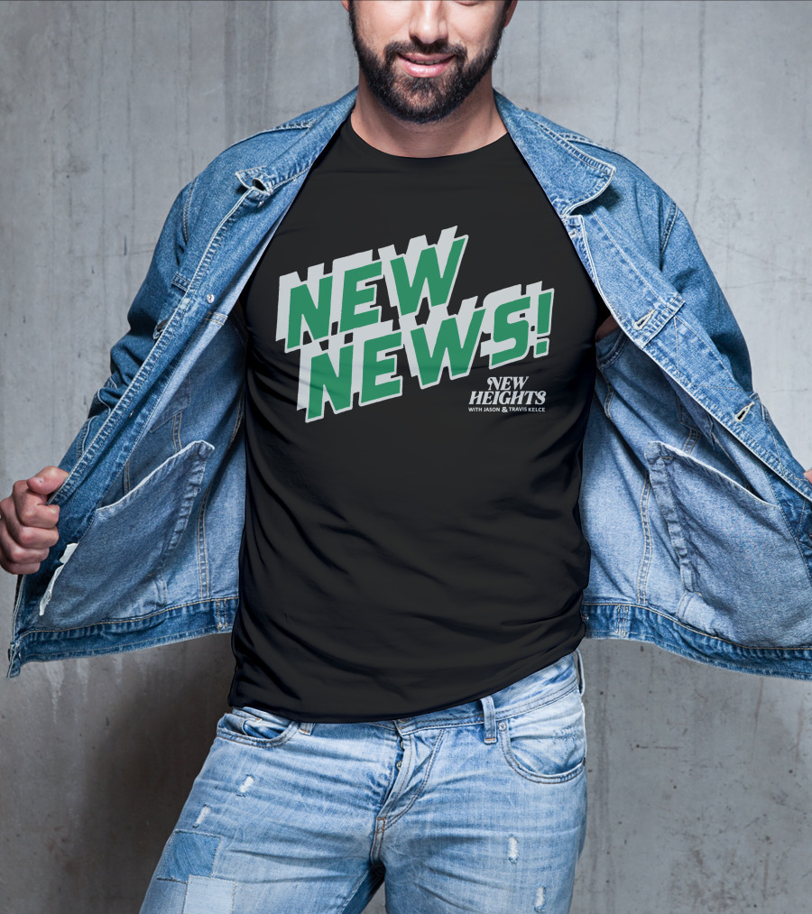New Heights New News With Jason And Travis Kelce T-Shirt