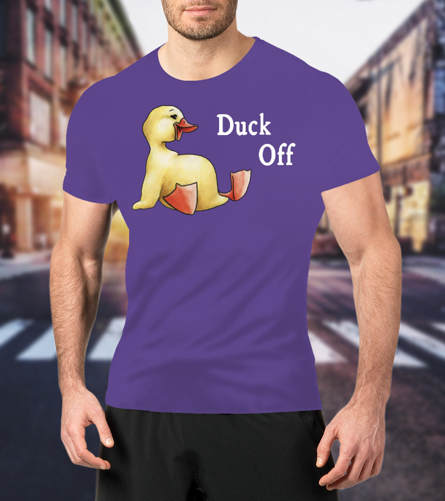 Duck Off Funny Sitting Duck T-Shirt