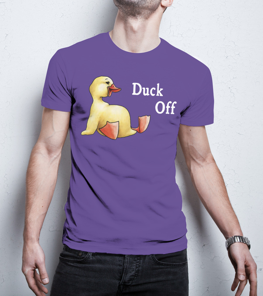 Duck Off Funny Sitting Duck T-Shirt