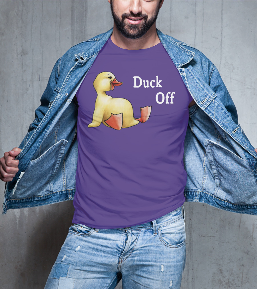 Duck Off Funny Sitting Duck T-Shirt
