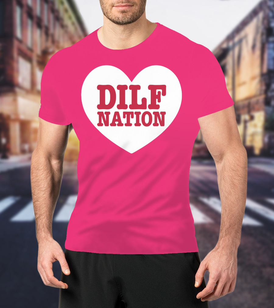 DILF NATION Heart Classic T-Shirt