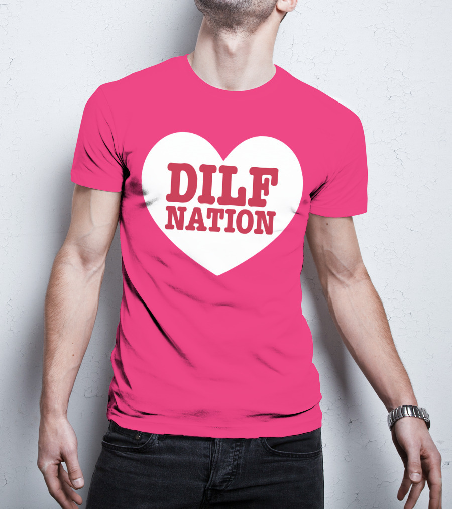 DILF NATION Heart Classic T-Shirt