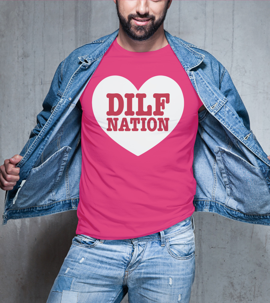 DILF NATION Heart Classic T-Shirt