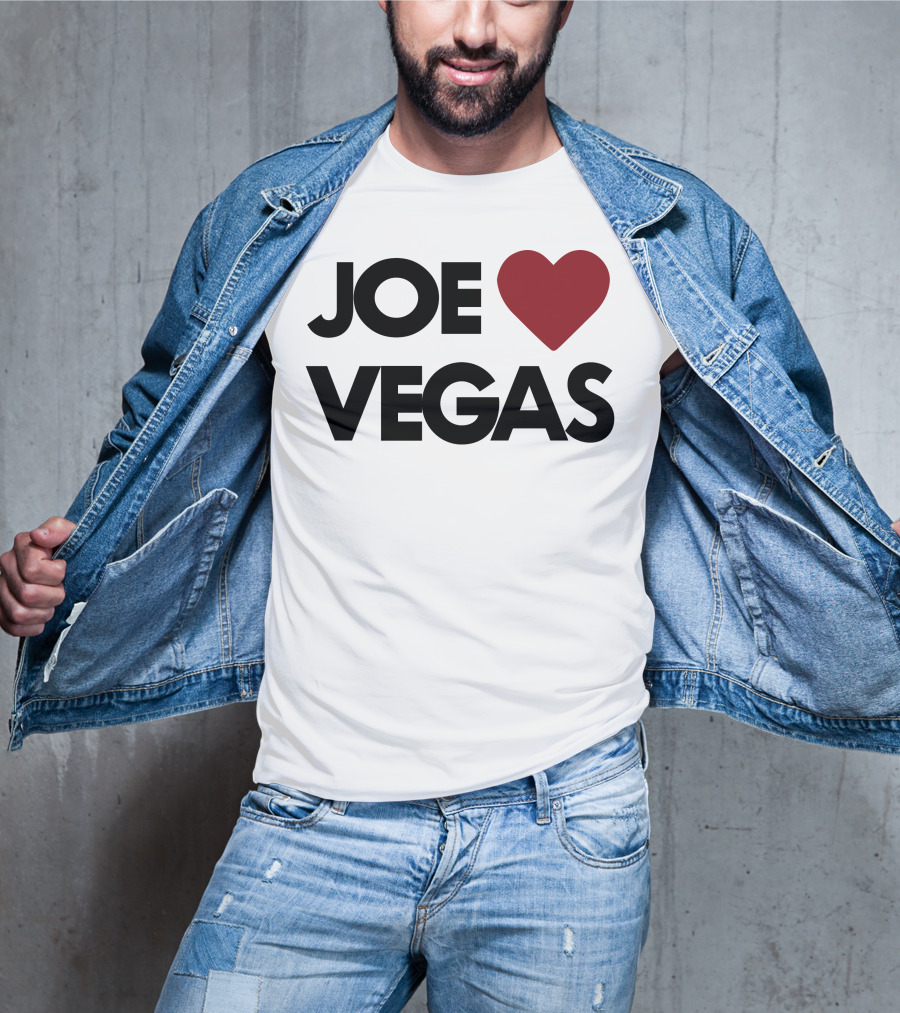 Joe Heart Vegas Love T-Shirt