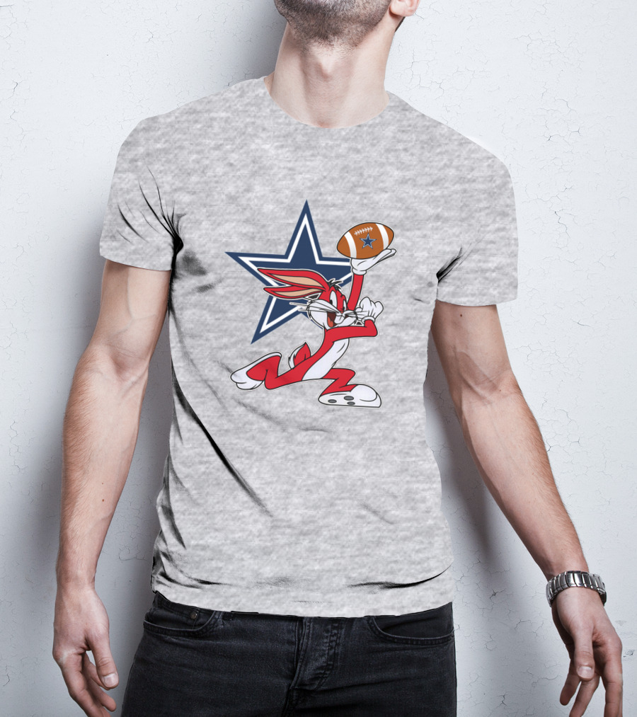 Dallas Cowboys Bugs Bunny Football Star T-Shirt
