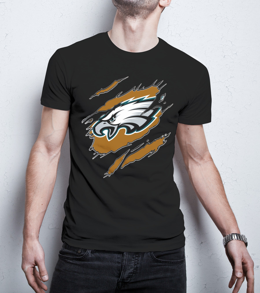 Philadelphia Eagles Logo Burst T-Shirt