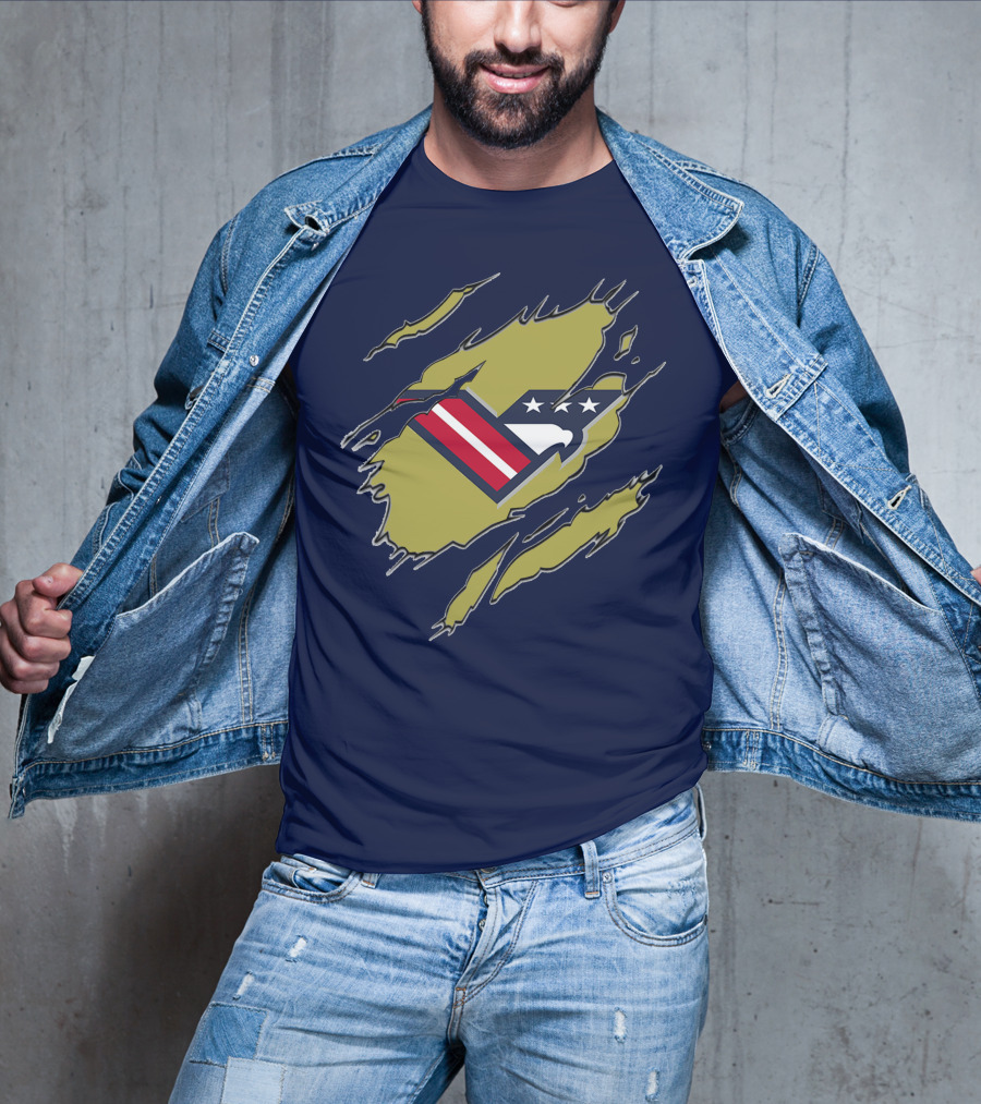Washington Valor American Football Eagle Stars Stripes T-Shirt