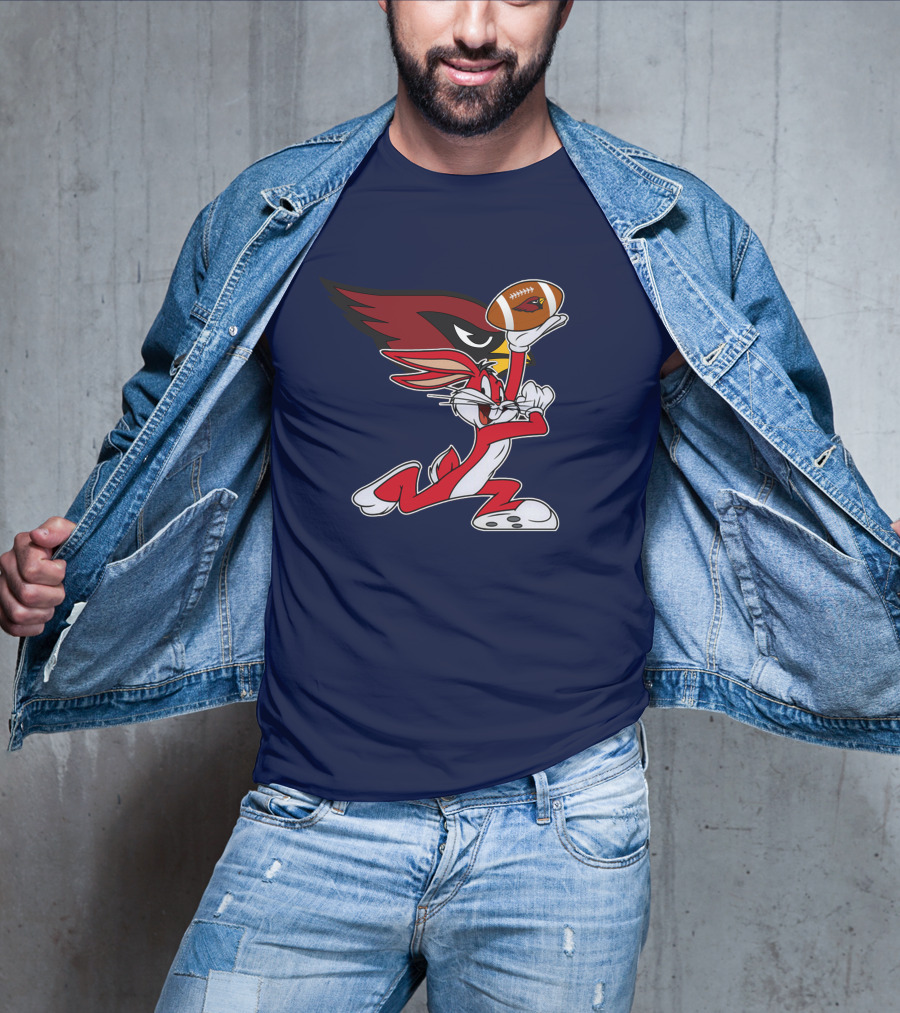 Arizona Cardinals Bugs Bunny Football Chiefs T-Shirt