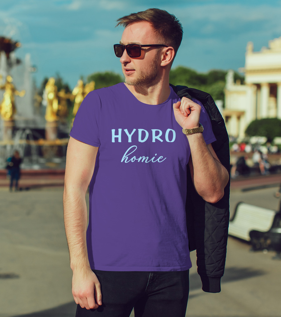 Hydro Homie Water Lover Womens H2o T-Shirt