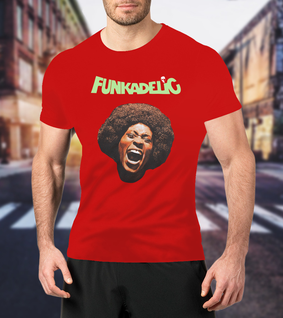 Urban Outfitters Merch Funkadelic Free Your Mind Afro Soul Face T-Shirt