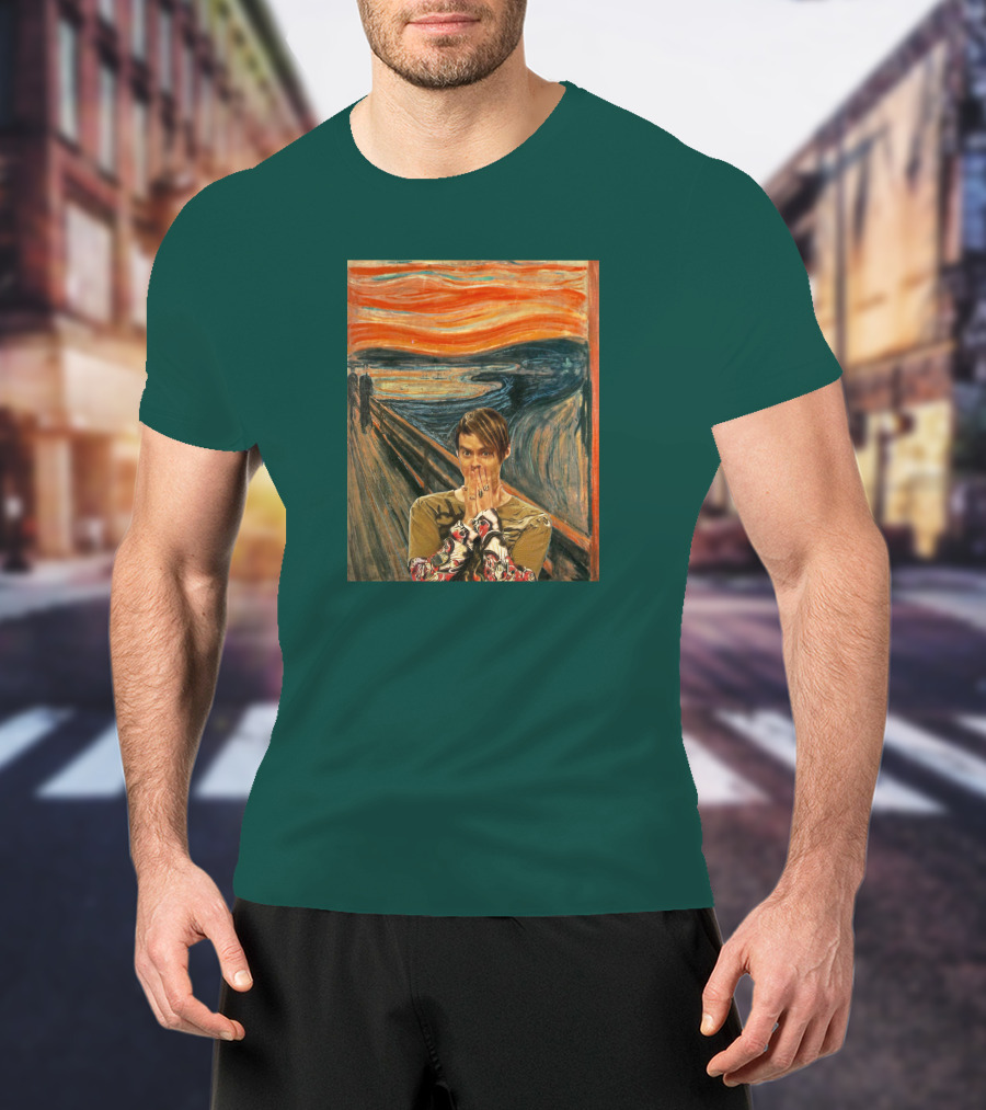 Livefromnewyork Stefon X The Scream Fusion T-Shirt