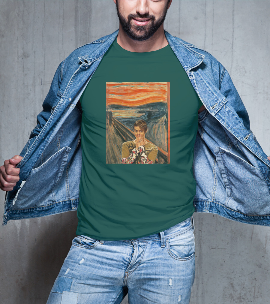 Livefromnewyork Stefon X The Scream Fusion T-Shirt