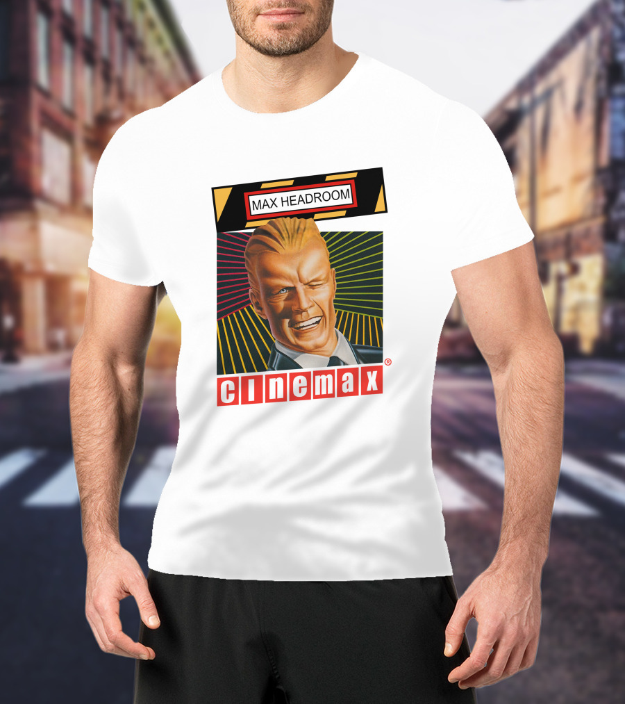 Max Headroom Cinemax Vintage Iconic T-Shirt