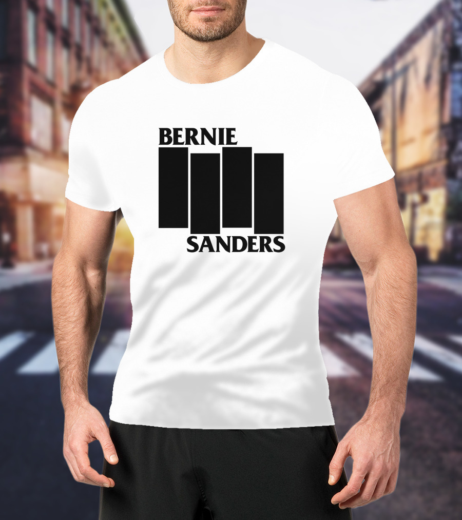 Bernie Sanders Black Flag T-Shirt