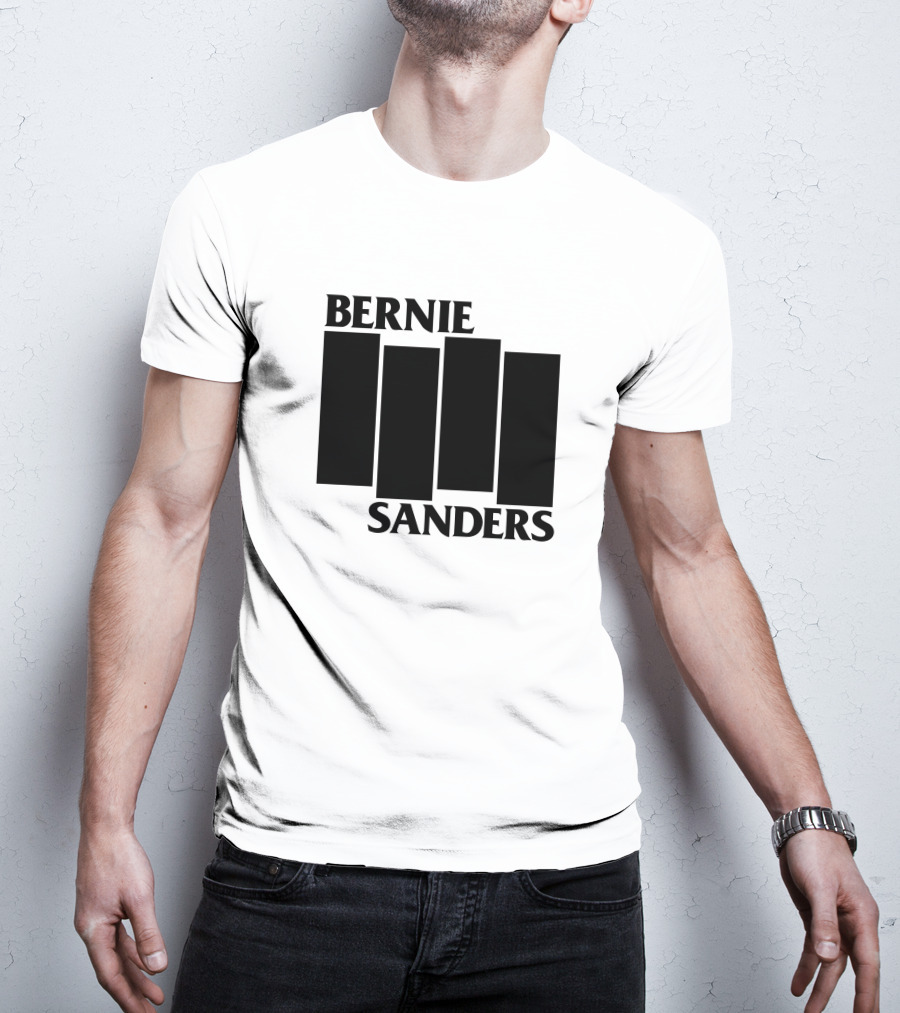 Bernie Sanders Black Flag T-Shirt