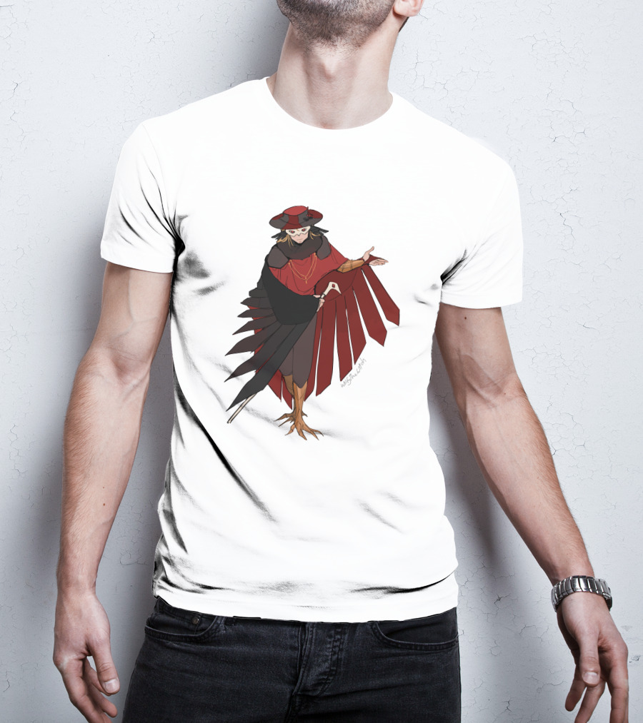 Wolfythewitch Philza Red Raven Aesthetic Fan T-Shirt